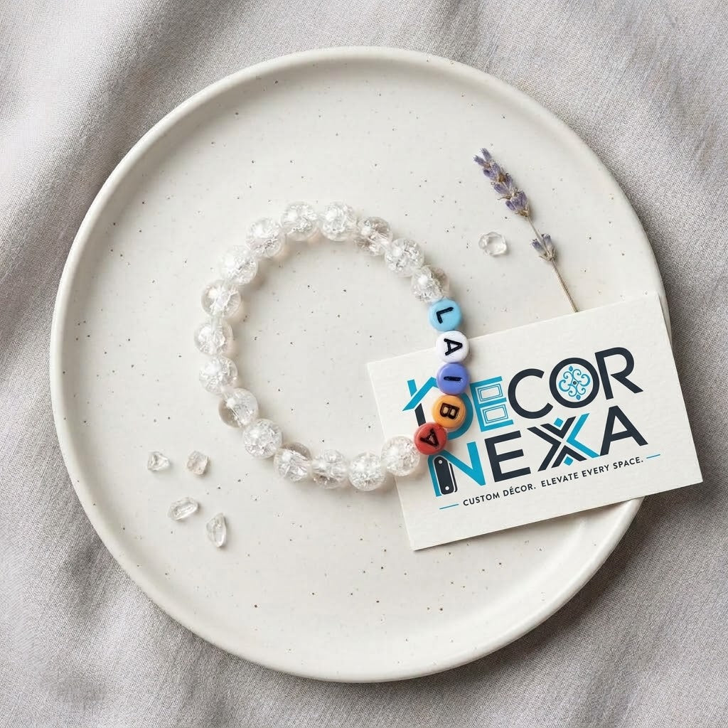 Custom Name Bracelet for Women Personalized Beaded Name Bracelet Bracelet by Decor Nexa