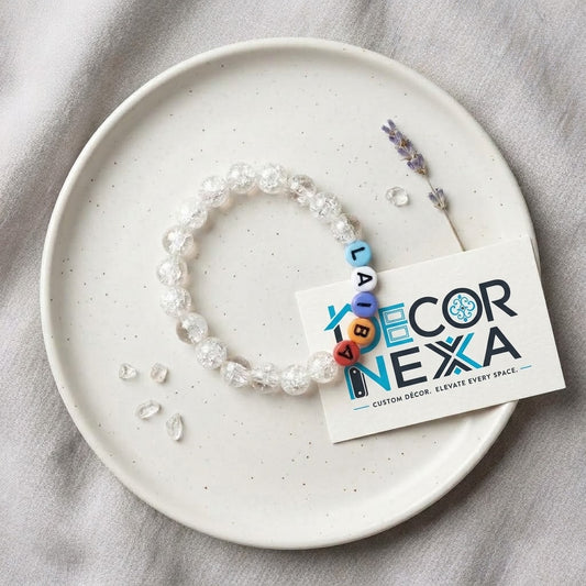 Custom Name Bracelet for Women Personalized Beaded Name Bracelet Bracelet by Decor Nexa
